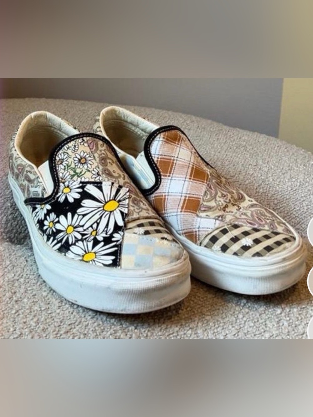Slip-On Vans woman’s size 8.5/mens 7